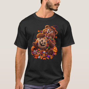 Funny Halloween Bear T-Shirt