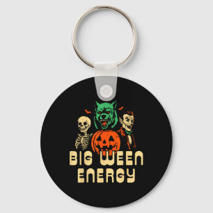 Funny Halloween Big Ween Energy Uni  Keychain