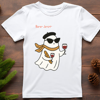 Funny Halloween Boo Jour T-Shirt
