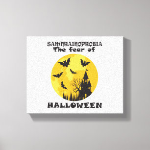 Funny Halloween Canvas Print