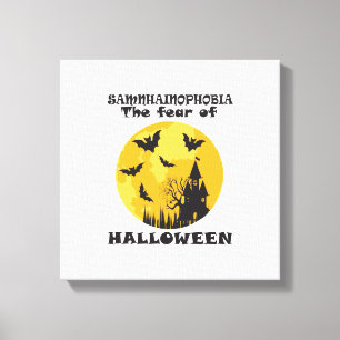 Funny Halloween Canvas Print