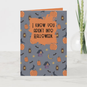 Funny Halloween Card From Mom Sarcastic