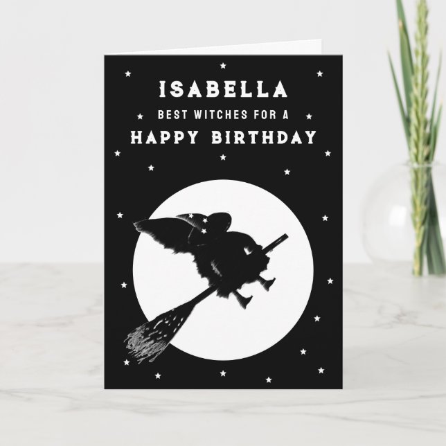Funny Halloween carte d'anniversaire (Devant)