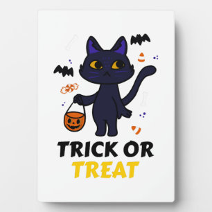 funny halloween cat costume halloween gift plaque