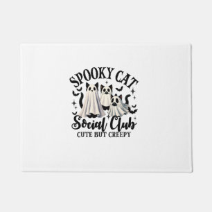 Funny Halloween Cat   Doormat