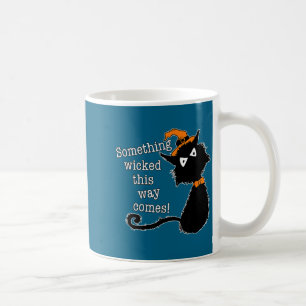 Funny Halloween Cat - Shakespeare Macbeth Quote Coffee Mug