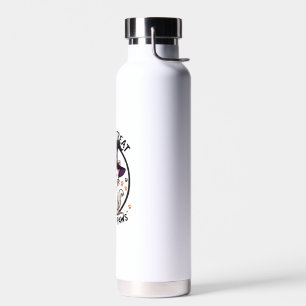 Funny Halloween Cat Shirt - Cute Trick or Treat Gi Water Bottle