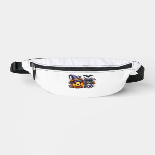 Funny Halloween Cat Sticker  Witch Hat, Pumpkin an Fanny Pack
