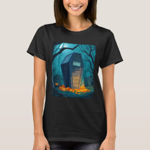 Funny halloween coffin costume for boys and girls  T-Shirt