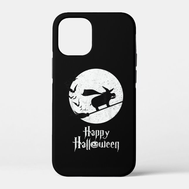 Funny Halloween Costume Witch Hippo Lover Gift Case-Mate iPhone Case (Back)