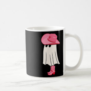 Funny Halloween Cowgirl Boo Ghost Cute Spooky Cowb Coffee Mug
