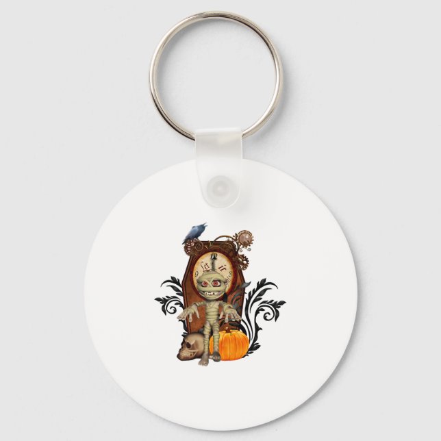Funny halloween design keychain (Front)