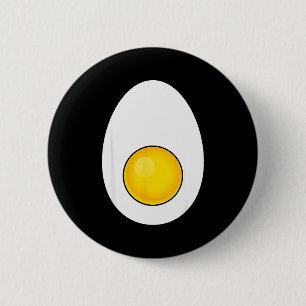 Funny Halloween Deviled Egg Costume Men Women Fun 2 Inch Round Button