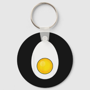 Funny Halloween Deviled Egg Costume Men Women Fun  Keychain