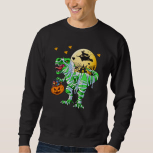 Funny Halloween Dinosaur Dino T Rex Spooky Sweatshirt
