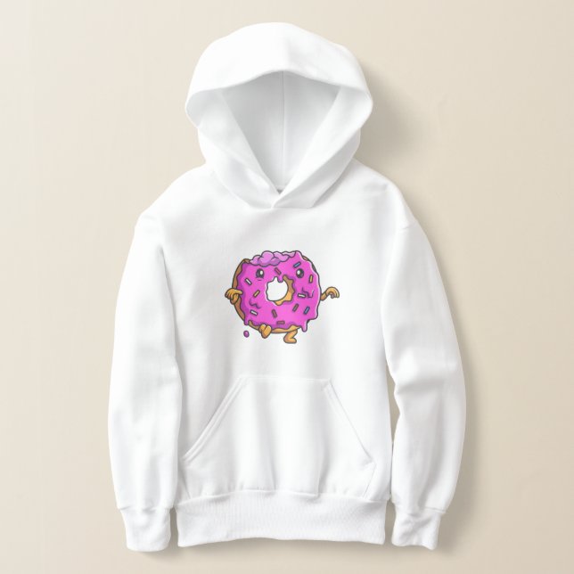 funny halloween doughnut monster zombie (Laydown)