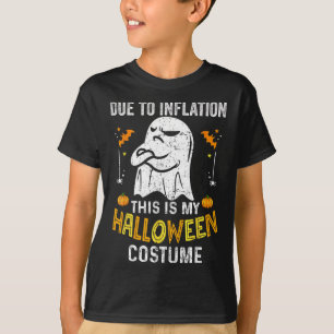 Funny Halloween Due To Inflation This Is My Hallow T-Shirt
