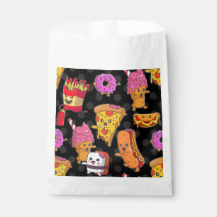 funny halloween fast food monsters  favour bag