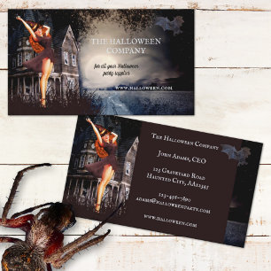 Funny Halloween Fournitures Carte de visite