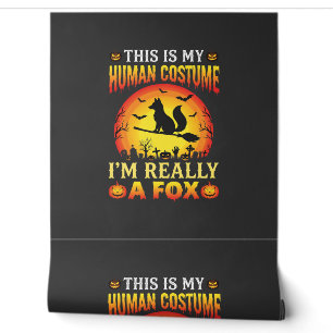 Funny Halloween Fox Human Costume Wallpaper