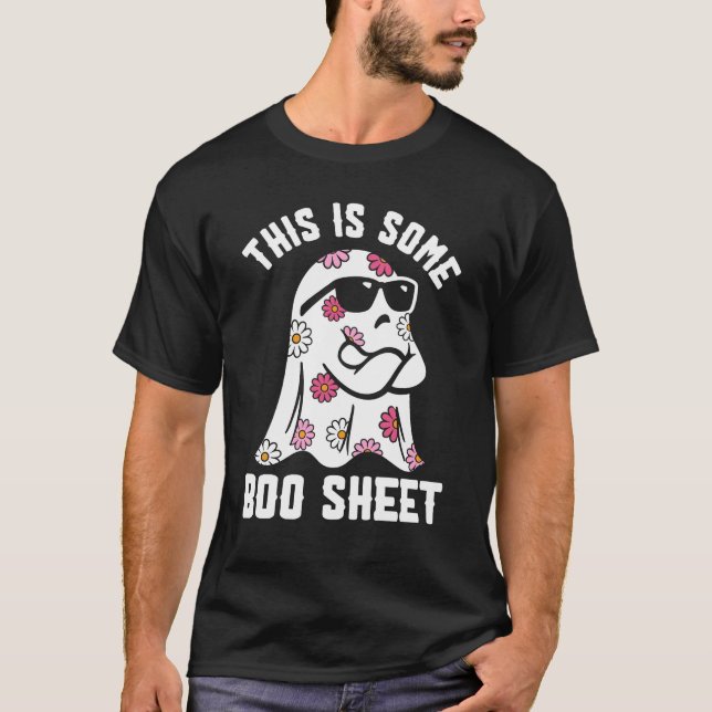 Funny Halloween, Ghost svg, Halloween shirt svg, B (Front)
