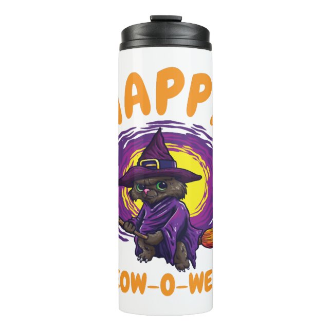 Funny Halloween Gift for a Halloween Party   Thermal Tumbler (Front)