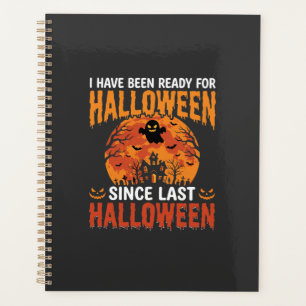 Funny Halloween Haunted House Ghost Moon Design Planner