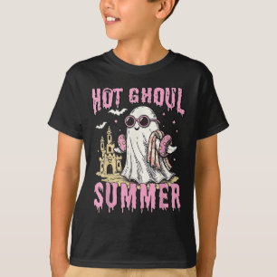 Funny Halloween Hot Ghoul Summer Summerween Spooky T-Shirt