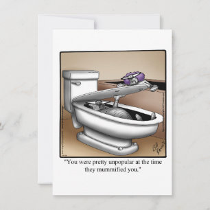 Funny Halloween Humour Carte de voeux
