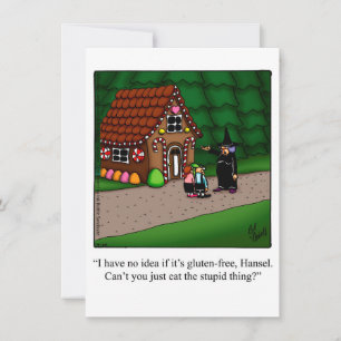 Funny Halloween Humour Carte de voeux