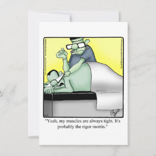 Funny Halloween Humour Carte de voeux