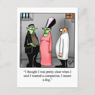 Funny Halloween Humour carte postale