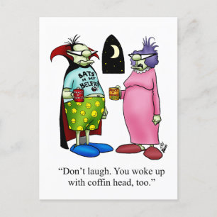 Funny Halloween Humour carte postale