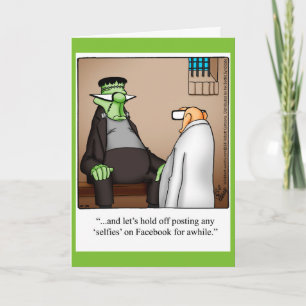 Funny Halloween Humour Greeting Card