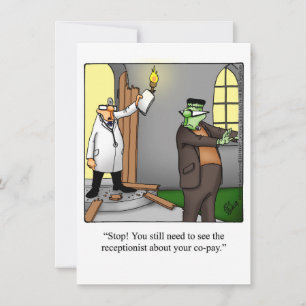 Funny Halloween Humour Greeting Card