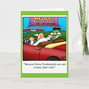 Funny Halloween Humour Greeting Card