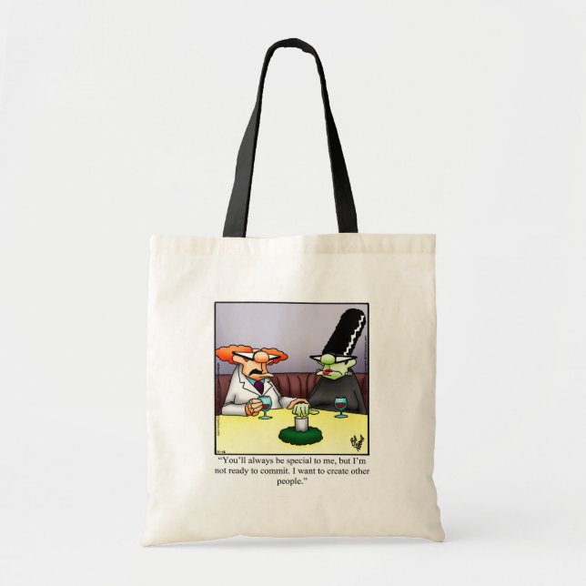 Funny Halloween Humour Tote Bag Gift (Front)