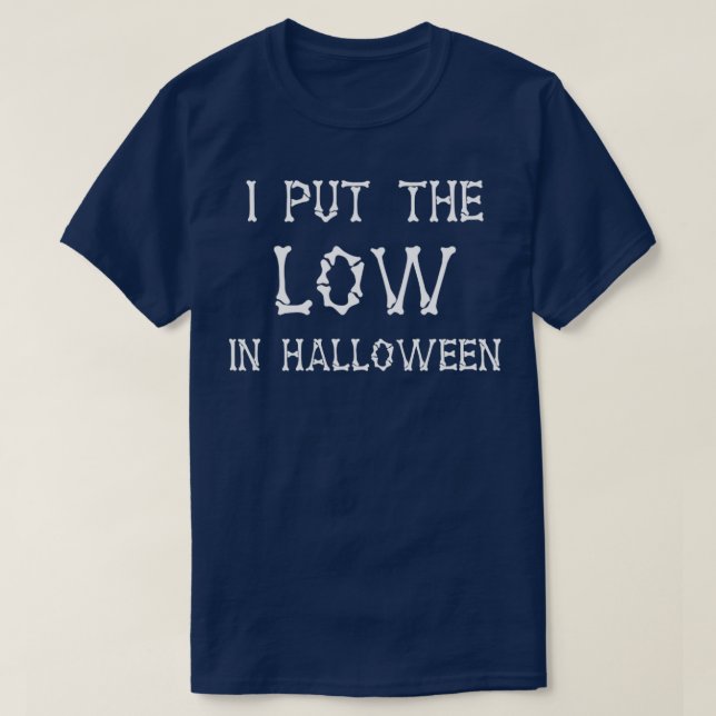 Funny Halloween LastMinute Costume Halloween Costu T-Shirt (Design Front)
