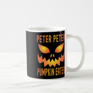 Funny Halloween Matching Costume Peter Pumpkin Eat Coffee Mug