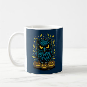 Funny Halloween Owl Coffee Mug