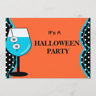 Funny Halloween Party Invitation