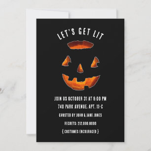 Funny Halloween Party Invitations