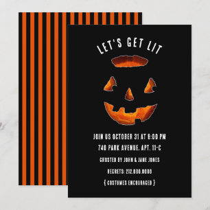 Funny Halloween Party Invitations