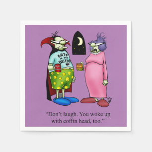 Funny Halloween Party Napkins