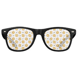 Funny Halloween Pizza Food Lover Scary Ingredient Retro Sunglasses