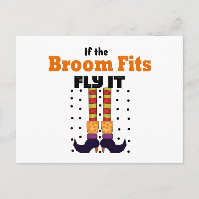Funny Halloween Postcard (Front)