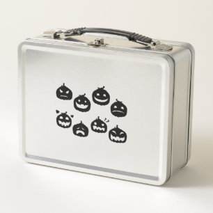 Funny Halloween Pumpkins Halloween Party Halloween Metal Lunch Box