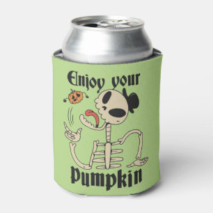 Funny Halloween Quote Can Cooler