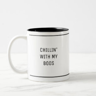 Funny Halloween Quote  Two-Tone Coffee Mug