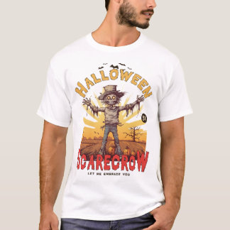 Funny Halloween Scarecrow T-Shirt